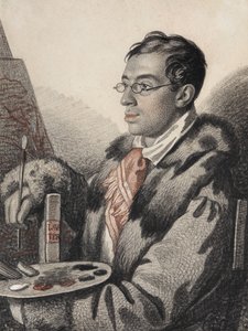 بورتريه ذاتي 1820-1823.