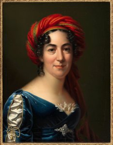 صورة للكاتب كارولين بيشلر 1769-1843 ، 1818. بواسطة مبيعات كارل فون