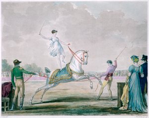 تمارين حصان السيرك ، c1818-1836 بواسطة كارل فيرنت