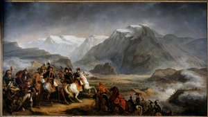الجنرال نابليون بونابرت (1769-1821) في معركة ريفولي لوحة رسمها أنطوان كارل فيرنيه (1758-1836) القديس بواسي ليجيه من القرن التاسع عشر ، شاتو دي جروسبوا - الجنرال نابليون بونابرت (1769-1821) أثناء معركة ريفولي. رسم أنطوان شارل