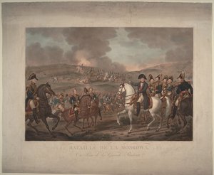 معركة بورودينو في 26 أغسطس 1812 ، 1825 بواسطة كارل فيرنت