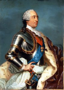 صورة لويس الخامس عشر (1710 - 1774). لوحة لكارل فان لو (١٧٠٥ - ١٧٦٥). بواسطة كارل فان لو