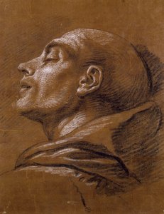 دراسة لكارل فان لو (1705-1765) رسم متفائل بواسطة كارل فان لو