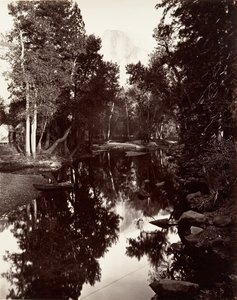 القبة الجنوبية ، 6000 قدم ، يوسمايت ، كاليفورنيا. 1872 ، طبع كاليفورنيا. 1876. بواسطة كارلتون إي واتكينز.