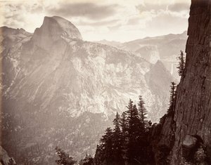 القبة الجنوبية ، 6000 قدم ، كاليفورنيا. 1872 ، طبع كاليفورنيا. 1876.
