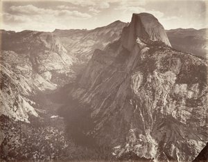 القبة الجنوبية ، 6000 قدم ، كاليفورنيا. 1872 ، طبع كاليفورنيا. 1876.