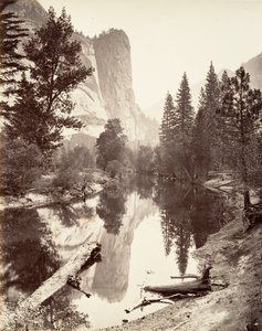 برج واشنطن ، يوسمايت ، كاليفورنيا. 1872 ، طبع كاليفورنيا. 1876.