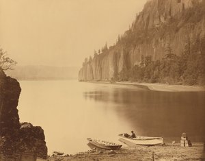 كيب هورن ، نهر كولومبيا 1867. بواسطة كارلتون إيمونز واتكينز