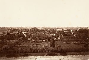 أوكلاند ، من الأكاديمية العسكرية ، 1864 ، طبع كاليفورنيا. 1876. بواسطة كارلتون إيمونز واتكينز