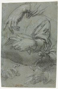دراسات الأيدي اليمنى ، ج. 1586. بواسطة كارليتو كالياري