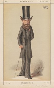 Vanity Fair: Statesmen No. 67 "The Representative of Romance" بواسطة كارلو (قرد) بيليجريني