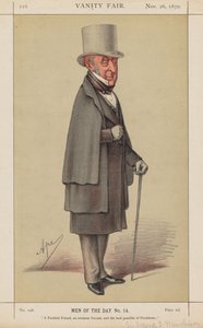 فانيتي فير: رجال اليوم رقم 14 ، صديق مخلص ، مخلص بارز ... ، 1870. بواسطة كارلو