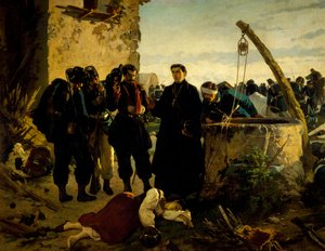 وجدت آنا كومينيلو ميتة بعد أيام من معركة سان مارتينو عام 1859 ، بواسطة كارلو أديمولو (1825-1911)