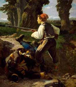 باسكوال كوفا في معركة فاريزي ، 26 مايو 1859 ، بقلم كارلو أديمولو (1825-1911)