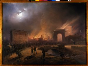 Risorgimento: الأيام الخمسة لميلانو (Cinque giornate di Milano) (18-22 مارس 1848): هذه واحدة من أولى حلقات ثورات 1848 (جزء من حرب الاستقلال الإيطالية الأولى) التي شهدت صعود ميلانو. السكان المتمردين ضد بواسطة كارلو بوسولي