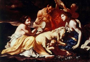 The Childhood of Jupiter, c.1702-14 (oil on canvas)