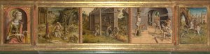 Predella of La Madonna della Rondine مادونا السنونو ، بعد عام 1490 بواسطة كارلو كريفيلي