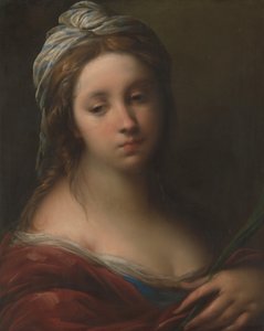 القديسة الشهيده ، كاليفورنيا. 1650.