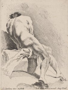 دراسة أكاديمية ، من الخلف ، 1725-1775.
