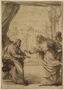 عائلة Rospigliosi تكريمًا للبابا كليمنت التاسع ، 1667-1669 بواسطة كارلو ماراتا أو ماراتي