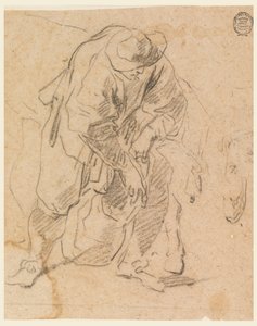 رسم، فلاح مع حقيبة، 1728-1778 بواسطة كارلو مارشوني