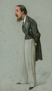 ريفرز ويلسون ، كارتون فانيتي فير ، 9 نوفمبر 1878 ، عمل فني أصلي بواسطة كارلو بيليجريني