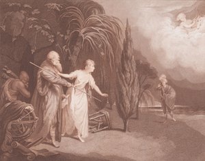 ميراندا شكسبير ، العاصفة ، الفصل 1 ، المشهد 2 ، 1784.