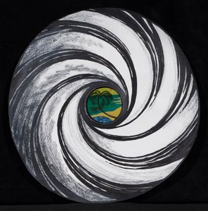 Lense Swirl with Palm Tree ، 2005 بواسطة كارولين هوبارد فورد