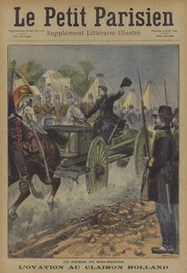 تصفيق على بوقار رولاند ، بطل معركة سيدي إبراهيم ، الجزائر ، 1845