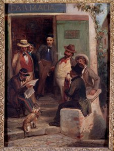 أخبار من الحرب (زيت على قماش بواسطة Casimiro Teja