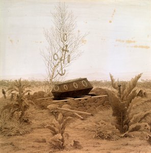 على حافة القبر ، 1830s. بواسطة كاسبار ديفيد فريدريش