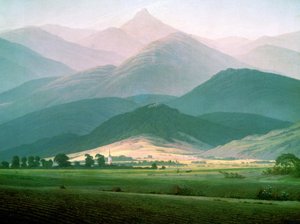 المناظر الطبيعية في Riesengebirge