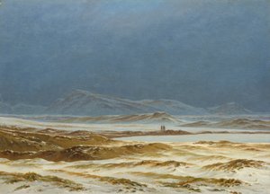 المشهد الشمالي ، الربيع ، حوالي 1825 (زيت على قماش) بواسطة كاسبار ديفيد فريدريش