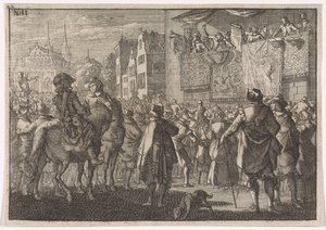 إعلان سلام أوسنابروك في بلدة ، 1648