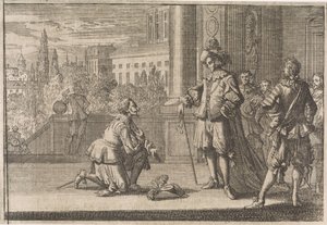 ركع تشارلز الرابع دوق لورين أمام لويس الثالث عشر عام 1641