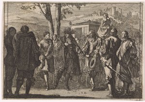 أسر الجنود الإنجليز الملك تشارلز الأول ملك إنجلترا عام 1647