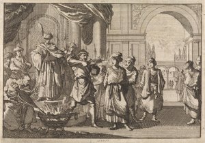 سليم الرابع ، شاه بلاد فارس ، أعمى شقيقه بمكواة ملتهبة ، 1694