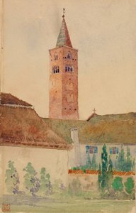 برج الكنيسة ، إيطاليا ، 1898.