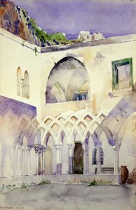 الفناء ، دير كابوسين ، أمالفي ، 1898.