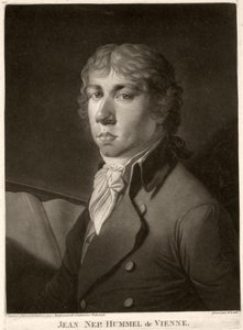 يوهان نيبوموك هاميل (1778-1837) منقوش بواسطة Wrenck بواسطة كاثارينا ايشيريش