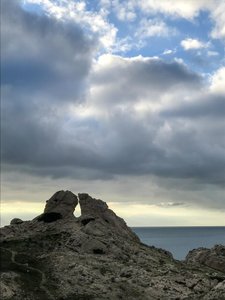 المناظر الطبيعية - السماء والبحر، 2019 (صورة فوتوغرافية) بواسطة سيسيل جاميت