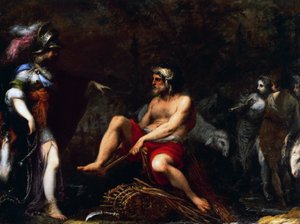 إرمينيا بين الرعاة ، بقلم فرانسيسكو مونتيلاتيسي المعروف باسم سيكو برافو (1601-1661) ، زيت على قماش