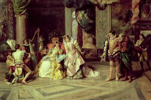 جاليليو في محكمة إيزابيلا ، 1878