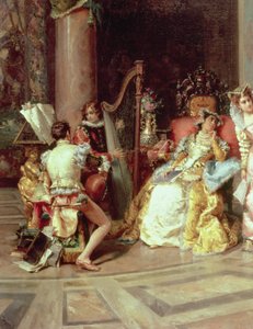 جاليليو في محكمة إيزابيلا ، التفاصيل ، 1878