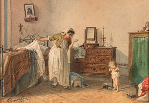 توبيخ ، القرن التاسع عشر. بواسطة سيزار بروفاجي