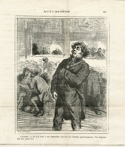 رسم توضيحي لشام (1819-1879) في لو شاريفاري بواسطة أميدي دي نوي (شام)