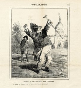 Illustration of Cham (1819-1879) in Le Charivari بواسطة أميدي دي نوي (شام)