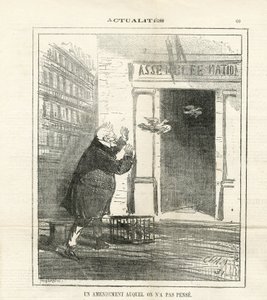 رسم توضيحي لشام (1819-1879) في لو شاريفاري بواسطة أميدي دي نوي (شام)