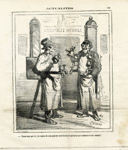Illustration of Cham (1819-1879) in Le Charivari بواسطة أميدي دي نوي (شام)