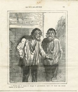 رسم توضيحي لشام (1819-1879) في لو شاريفاري بواسطة أميدي دي نوي (شام)